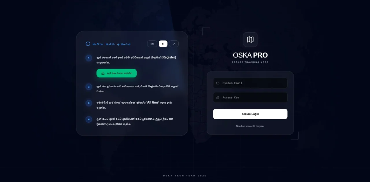 OSKA PRO Tracking